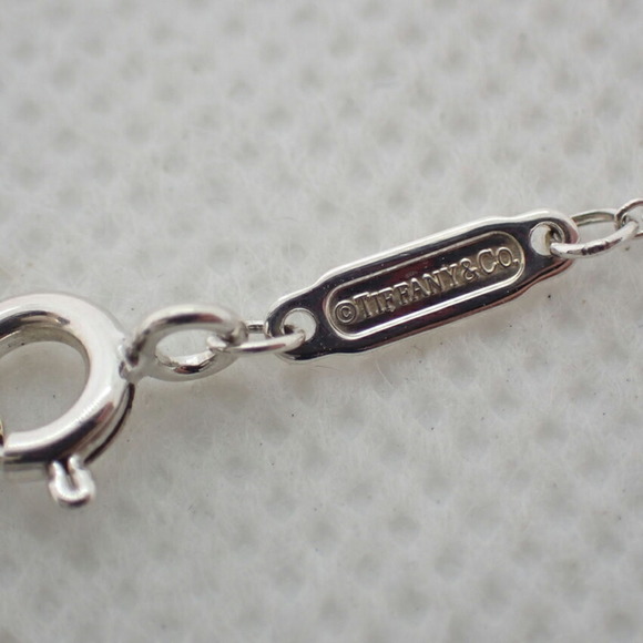 TIFFANY SV925 750RG Return to Heart Pink Pendant Necklace - Picture 8 of 10